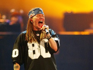 Axl Rose Waves Palestinian Flag at Guns N Roses Concert