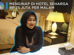Begini Rasanya Menginap di Hotel Seharga Rp 25 Juta per Malam