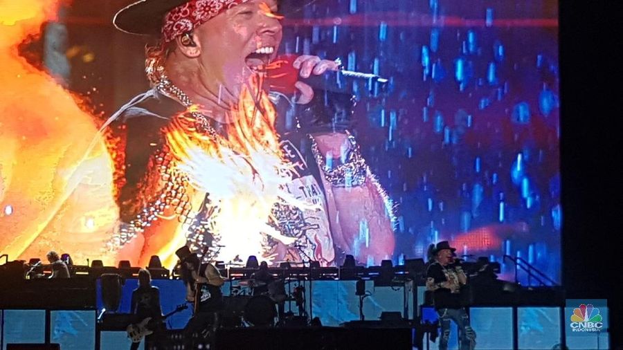 Konser Guns n Roses di Jakarta