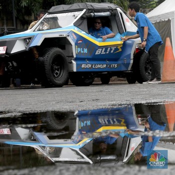 Seperti Tamiya, Mobil Listrik Buatan ITS Ini Siap Ikut Reli