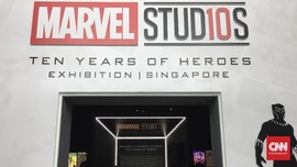Datang ke Sepuluh Tahun Marvel di Singapura