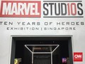 Datang ke Sepuluh Tahun Marvel di Singapura