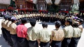 Jenazah orang Toraja mesti melalui ritual selama berbulan-bulan sebelum akhirnya dimakamkan. (AFP/GOH Chai Hin)