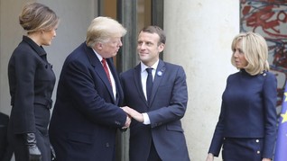 Trump Bandingkan Wine AS dan Perancis untuk Serang Macron