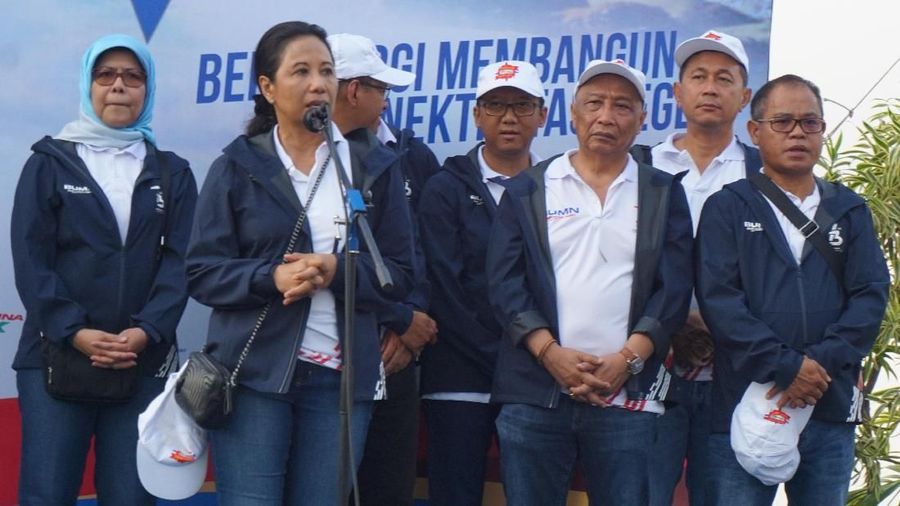 Ekspedisi ini, menempuh rute darat dari Surabaya sampai dengan Telkom Landmark Tower yang berada di Jakarta Selatan.