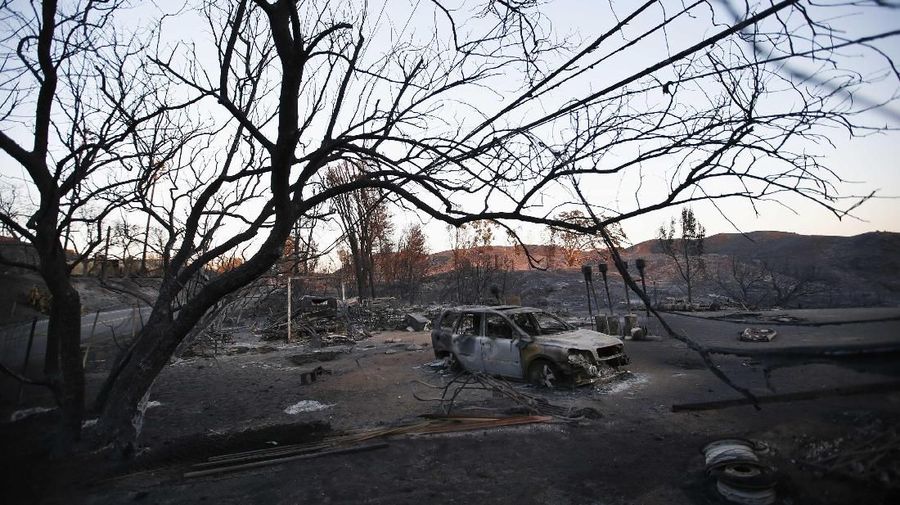 The Camp Fire membakar lebih dari 6.700 rumah dan bisnis di Kota Paradise