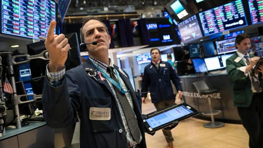 Bursa AS menguat setelah investor mengakumulasi saham didorong kinerja positif emiten unggulan dan mengesampingkan isu perang dagang.