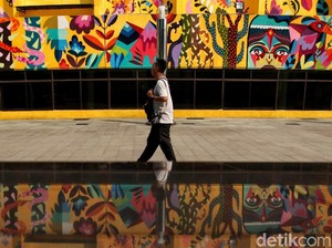 Di Balik Kolaborasi Mural Seniman Australia-Indonesia di TIM Jakarta