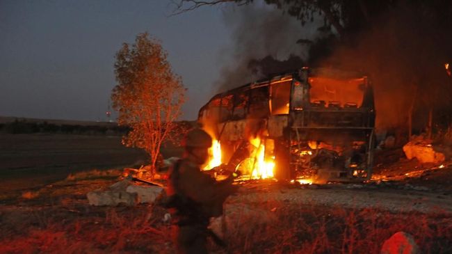 Israel Tembakkan Rudal ke Gaza, 6 Orang Tewas