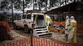 Sekitar setengah dari seluruh kasus terjadi di Beni, sebuah kota dengan 800 ribu penduduk di wilayah Kivu Utara. (Photo by John WESSELS/AFP)