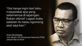 Arya Sinulingga, Juru Bicara TKN Jokowi-Ma'ruf Amin.