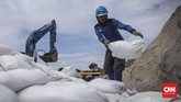 Di wilayah Jakarta Utara terdapat dua kecamatan langganan banjir yaitu Kecamatan Penjaringan dan Cilincing. (CNN Indonesia/ Hesti Rika)
