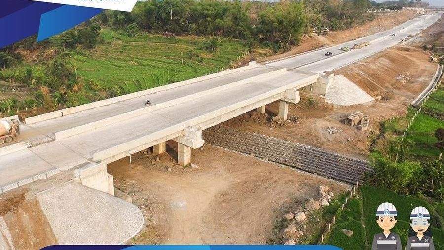 Infrastruktur Jalan Tol Pandaan -Malang (Instagram @ptpp )