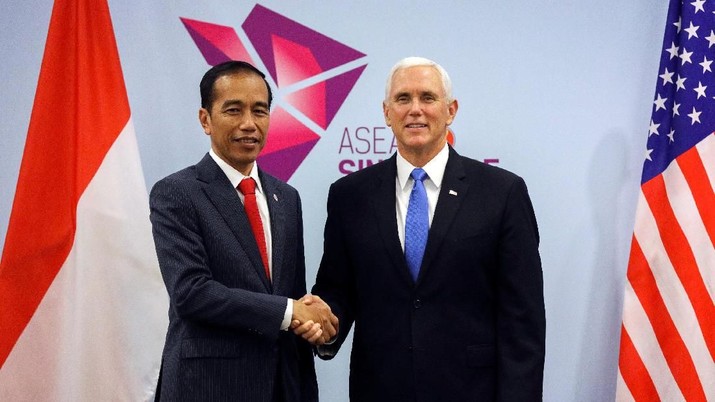 Bertemu Pence, Jokowi Minta AS Terus Beri Fasilitas GSP