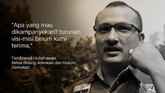 Ferdinand Hutahaean, Ketua Bidang Advokasi dan Hukum Partai Demokrat.