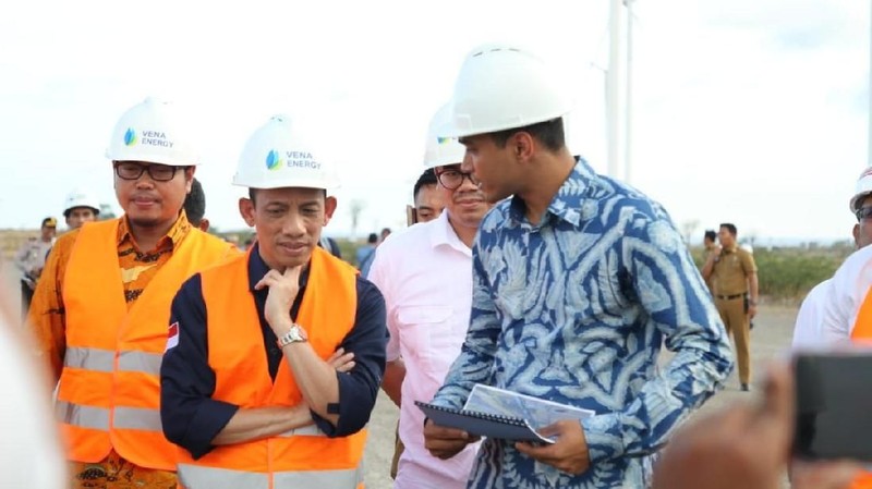 PLTB Tolo ditargetkan beroperasi pada 21 November mendatang ini dibangun dengan investasi US$ 160,7 juta.