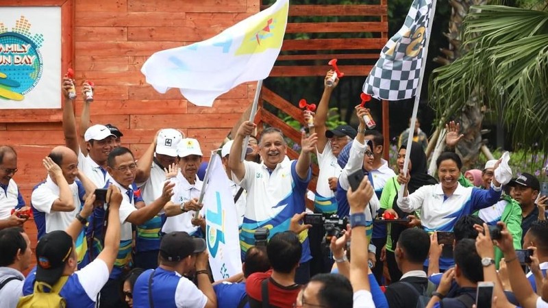 Peringati Hari Listrik Nasional ke-73 tahun, 25 ribu orang pegawai PLN padati JCC dan Gelora Bung Karno, Senayan