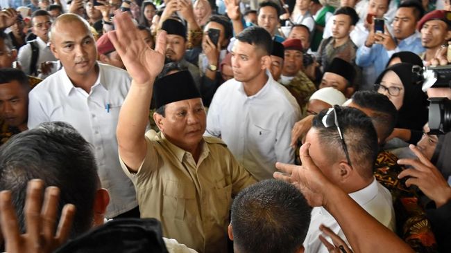 Safari Politik ke Pesantren, Prabowo Berharap Didukung Santri