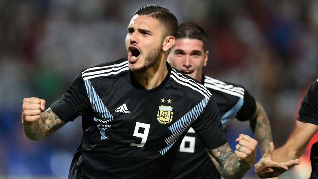 Cetak Gol Perdana di Argentina, Icardi Puas Penantian Usai