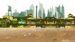 Banjir Genangi 5 RT di Jaksel, Ketinggian Air Capai 80 Cm