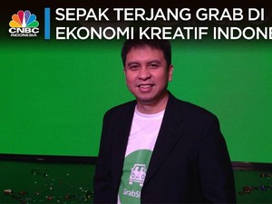 Sepak Terjang Grab di Ekonomi Kreatif Indonesia