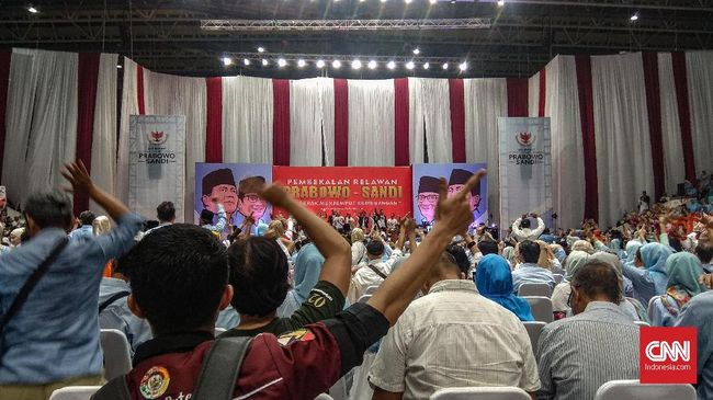 Prabowo Sebut Didukung Relawan Bertampang 'Ekonomi Terbatas'