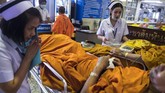 Berdasarkan catatan Asian Development Bank, Thailand sendiri masuk ke dalam salah satu negara dengan penderita obesitas tertinggi di Asia. (Photo by Romeo GACAD/AFP)