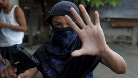 FOTO: Arus Eksodus Warga Honduras Hindari Perang Geng