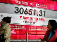 Ikut-ikutan Wall Street, Hang Seng Menguat di atas 2%