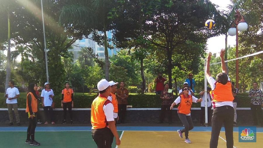 Pertandingan digelar memeriahkan HUT OJK ke-7.