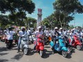 Penggemar Vespa Kumpul di Serang Rayakan 50 Tahun Primavera