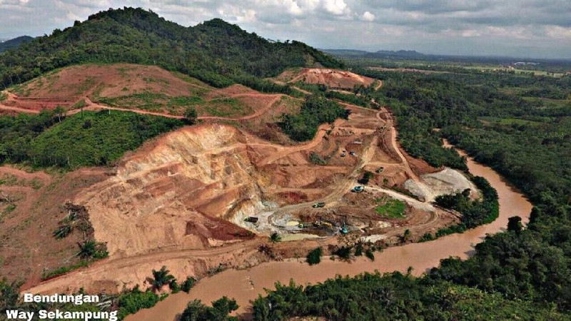 Bendungan senilai Rp 1,7 T juga akan menyediakan air baku untuk Kota Bandar Lampung, Kota Metro dan Kabupaten Lampung Selatan.