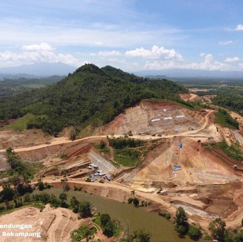 Mengintip Proyek Bendungan Lampung Rp 1,7 T