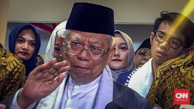 Ma'ruf Amin Safari Politik ke 'Kandang' Prabowo di Kalsel