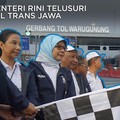 Video: Menteri Rini Menelusuri Tol Trans Jawa