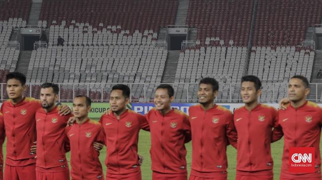 Ma'ruf Amin Berharap Timnas Indonesia Tak Jadi Tim 'KW'