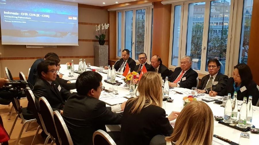 Indonesia membuka akses lebih lebar ke negara-negara anggota European Free Trade Association (EFTA).