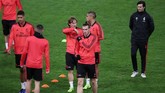 Real Madrid saat ini memimpin klasemen Grup G dan memiliki kans besar melaju ke babak 16 besar Liga Champions. (REUTERS/Tony Gentile)