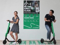 Grab Uji Coba Penyewaan Otoped Listrik