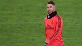 Kapten Sergio Ramos sempat melontarkan kritik pada rekan-rekannya setelah Madrid kalah 0-3 dari Eibar. (REUTERS/Tony Gentile)