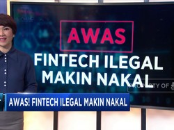 Awas! Fintech Ilegal Makin Nakal