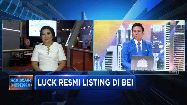 07:24 Video LUCK Resmi Tercatat di BEI Market - 2 jam yang lalu - CNBC Indonesia