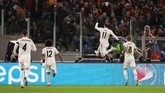Gareth Bale mencetak gol ketiga dalam Liga Champions musim ini. Catatan gol Bale sama dengan Karim Benzema yang juga telah mengemas tiga gol di kompetisi elite Eropa. (REUTERS/Tony Gentile)