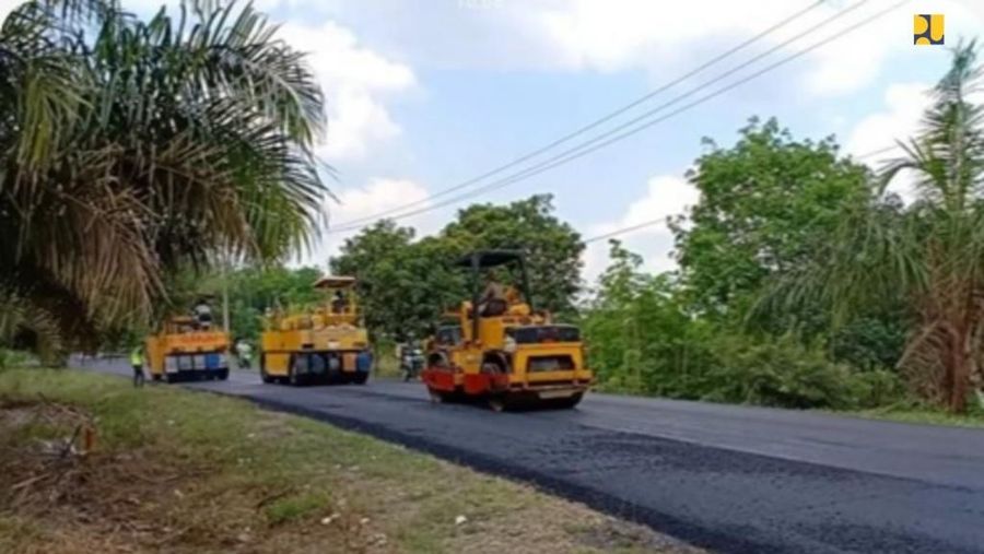 Penggunaan Aspal Karet Ditingkatkan untuk Preservasi Jalan Nasional (Biro Pers PUPR)