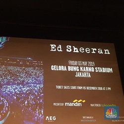 Lebih Ketat, Begini Cara Beli Tiket Konser Ed Sheeran Jakarta