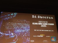 Lebih Ketat, Begini Cara Beli Tiket Konser Ed Sheeran Jakarta