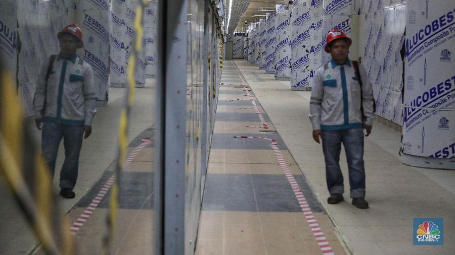 Proyek MRT Jakarta fase I rute Lebak Bulus-Bundaran HI sepanjang 16 km saat ini pengerjaanya telah mencapai 96,52%.