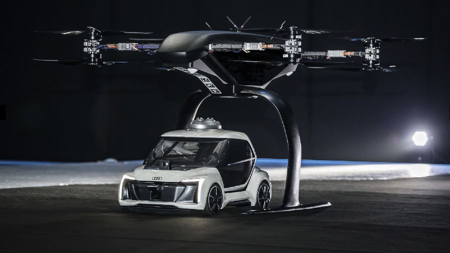 Pelanggan Audi dapat menggunakan layanan taksi terbang yang nyaman dan efisien di kota-kota besar. (Ist/Audi-Mediacenter.com)