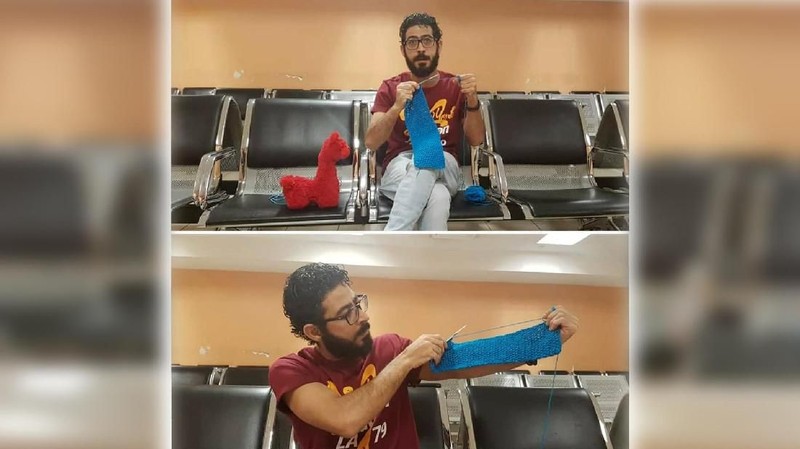 Selama berbulan-bulan di Terminal 2 Bandara Kuala Lumpur, dia hidup dari makanan maskapai.