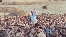 FOTO: Cuplikan Kisah Hidup George HW Bush
